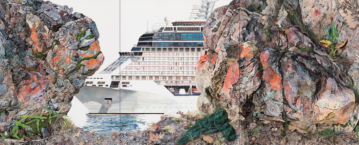 06.03 Deborah Poynton - The Human Abstract: Ship Triptych, 2017