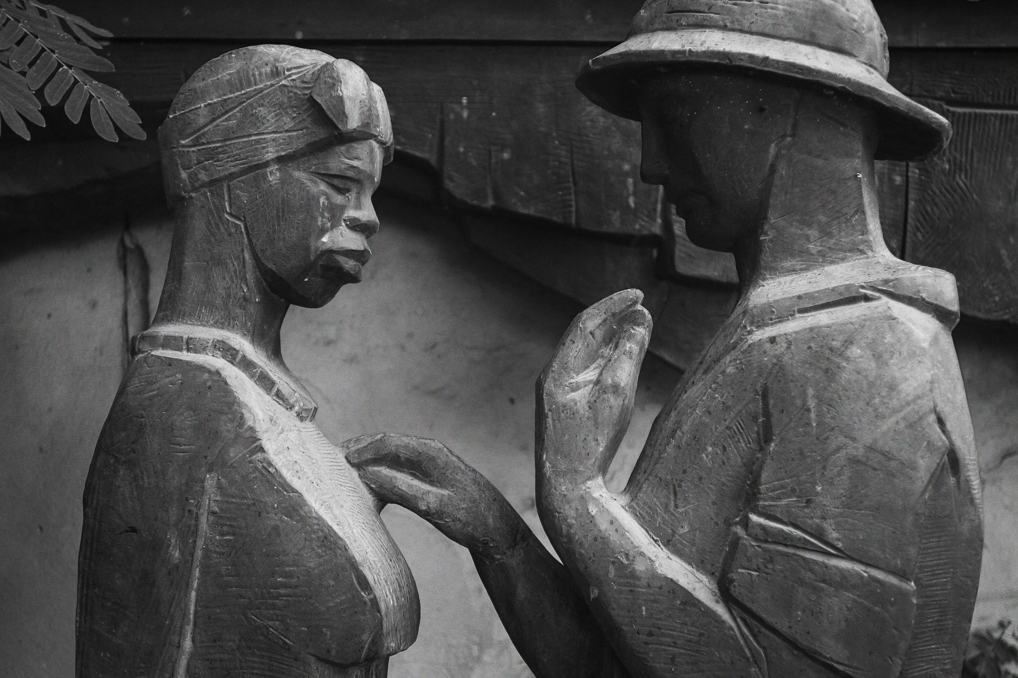  - Colonial era statue and memorial in storage, Democratic Republic of Congo, 2003