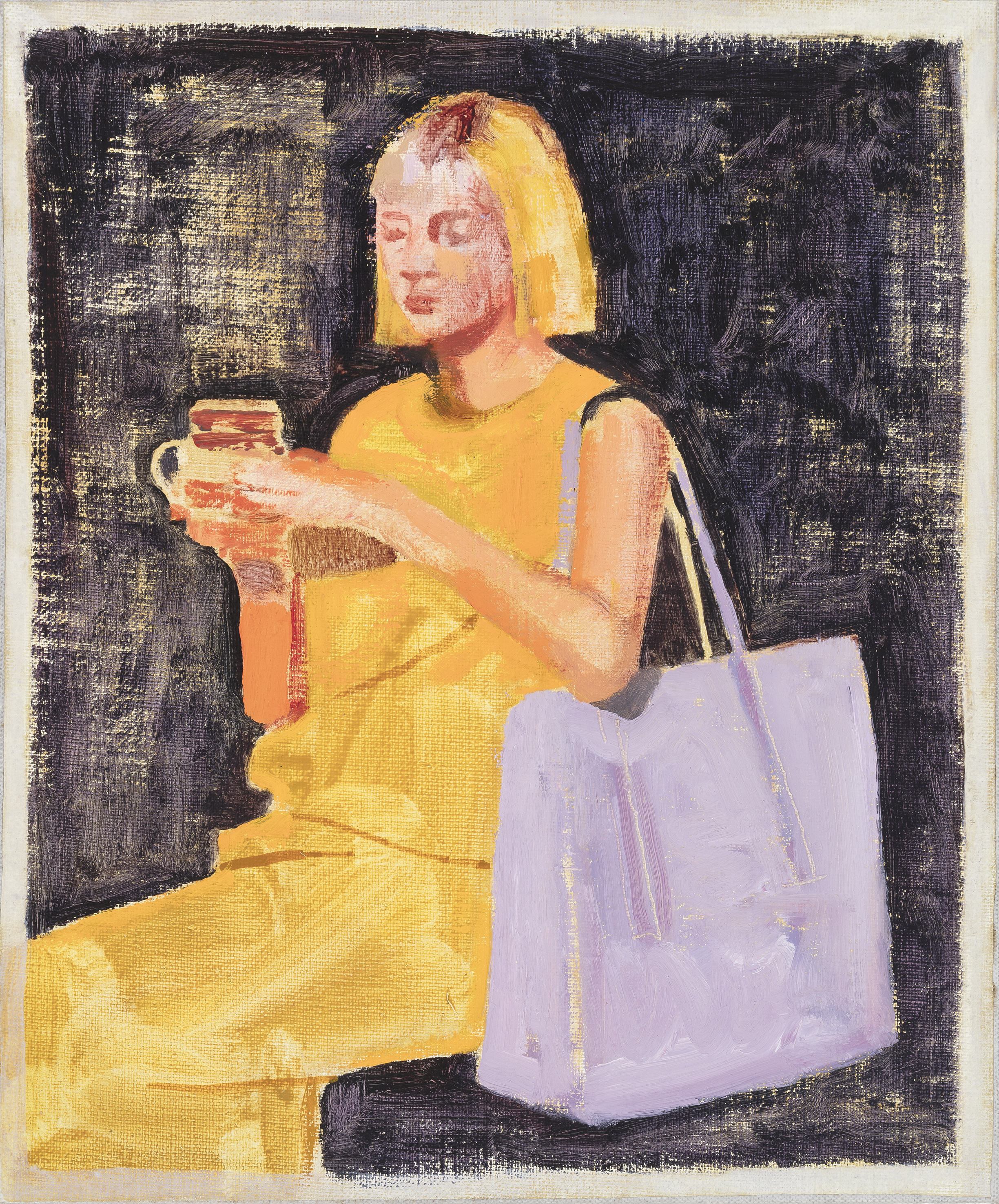  - Karin with yellow hair and rooibos, 2019