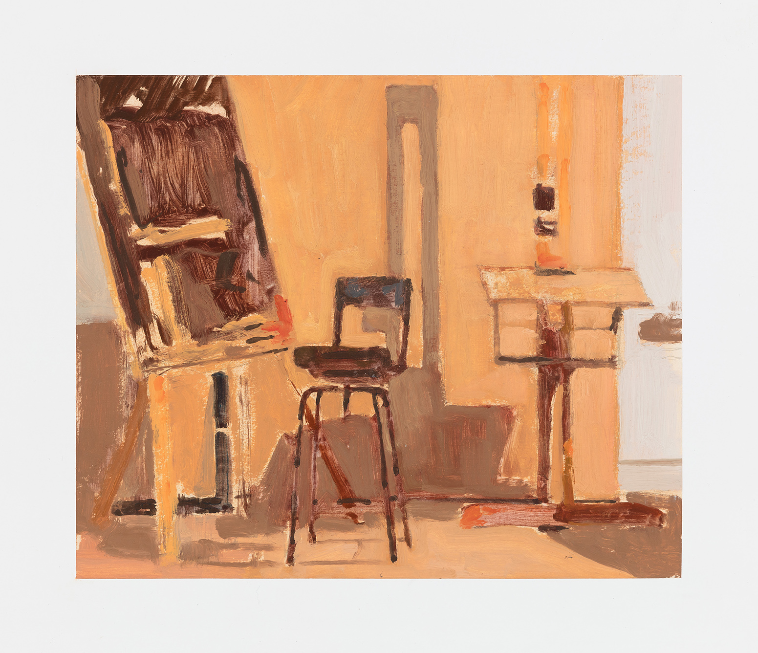  - Studio with Chair and Set Square, 2017