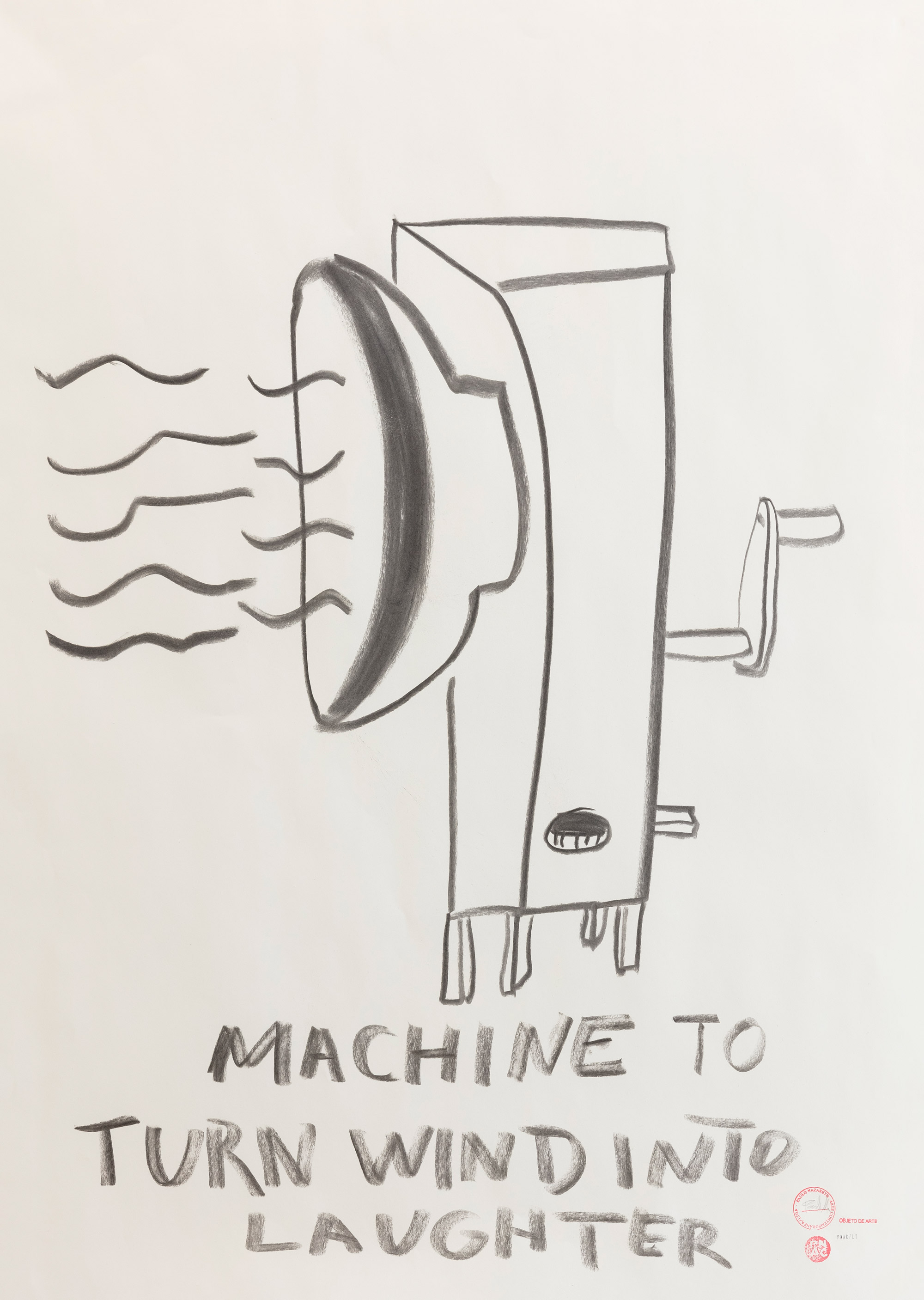  - MACHINE TO TURN WIND INTO LAUGHTER, 2019