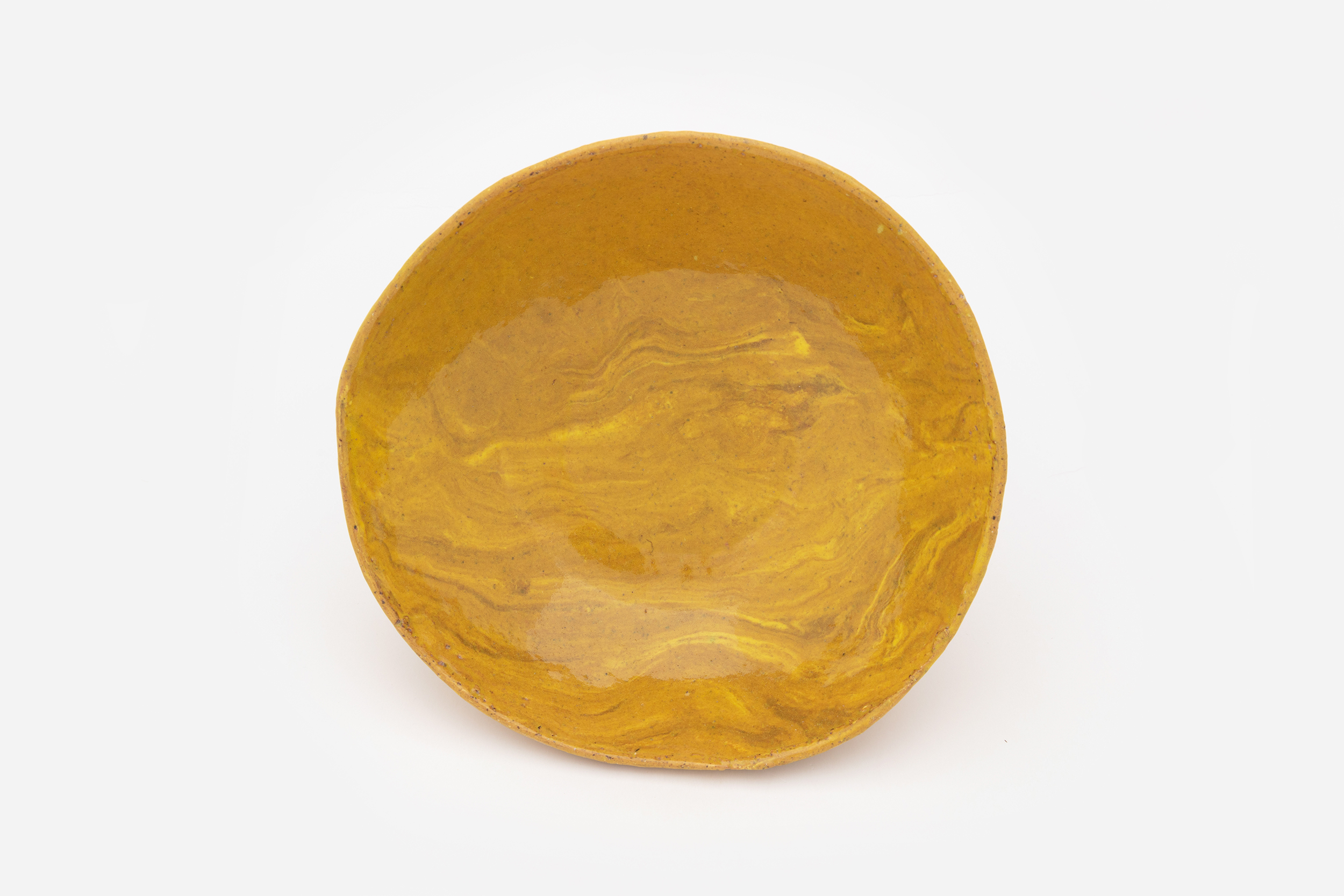 Hylton Nel - Bright marbled bowl, 