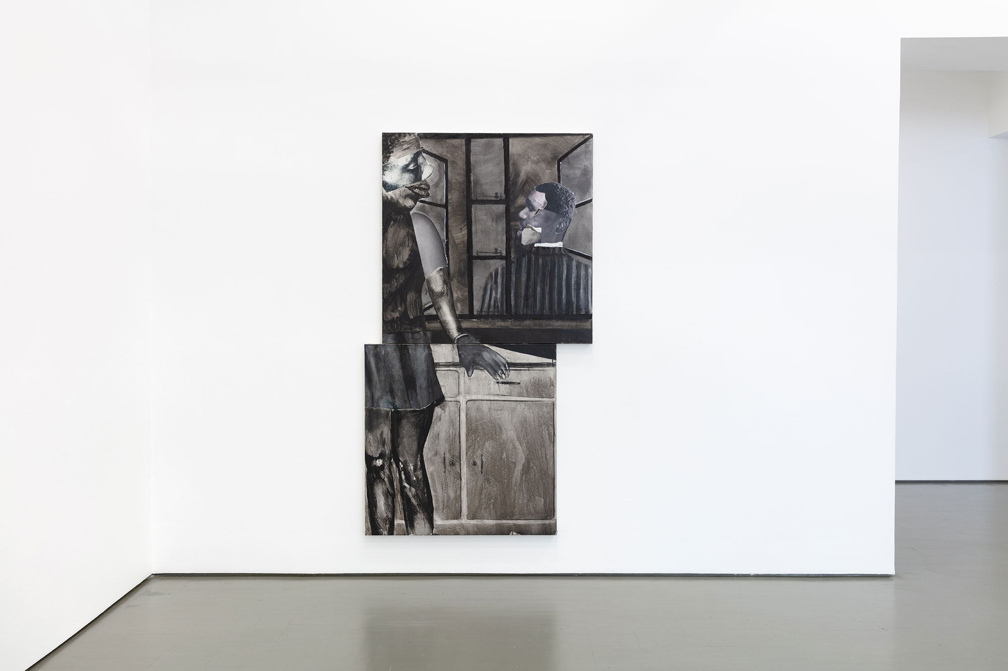 Installation view with <i>‘ke tlao rekela sefofane’</i>