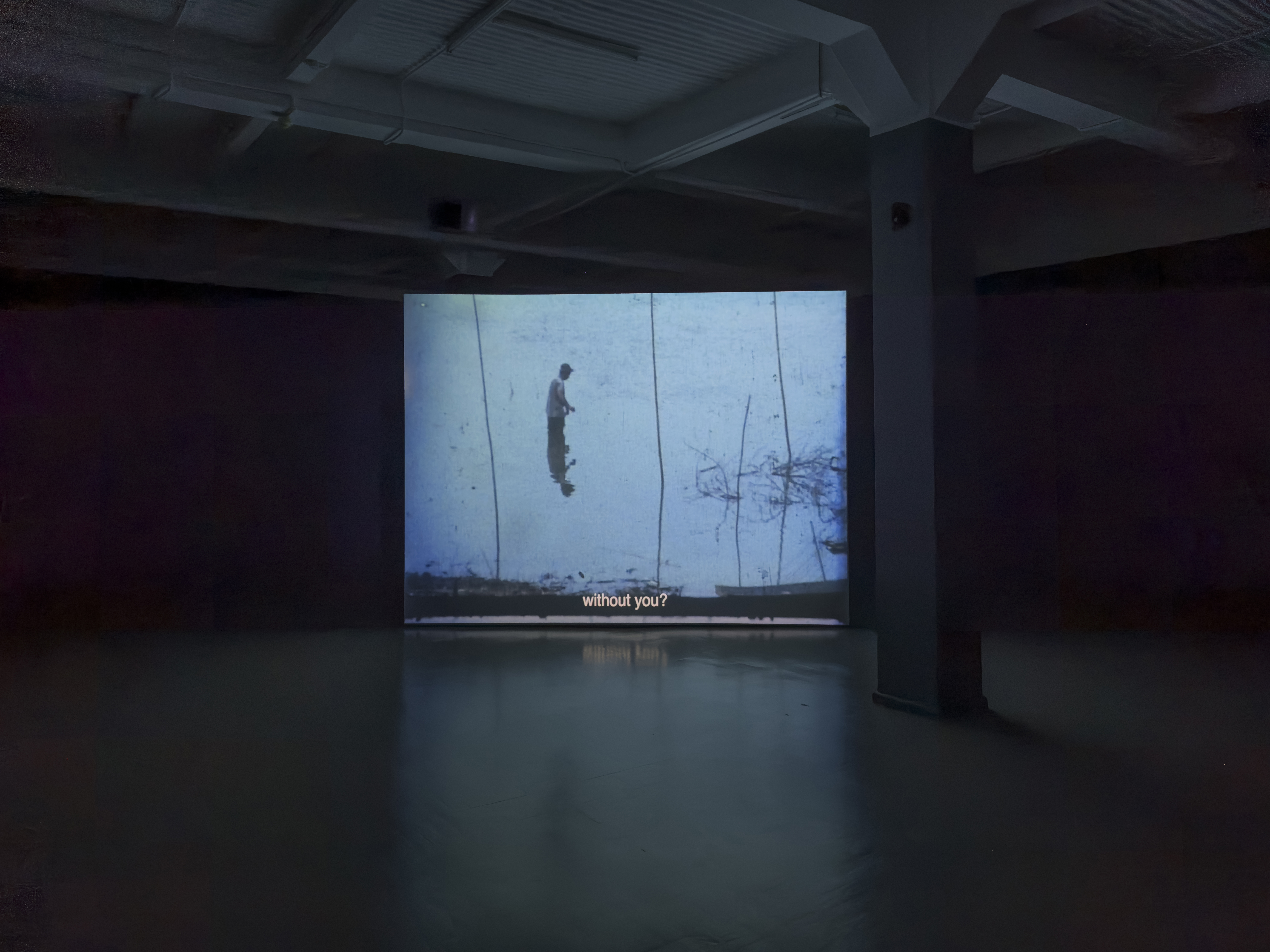 Installation view, She Breathes Water