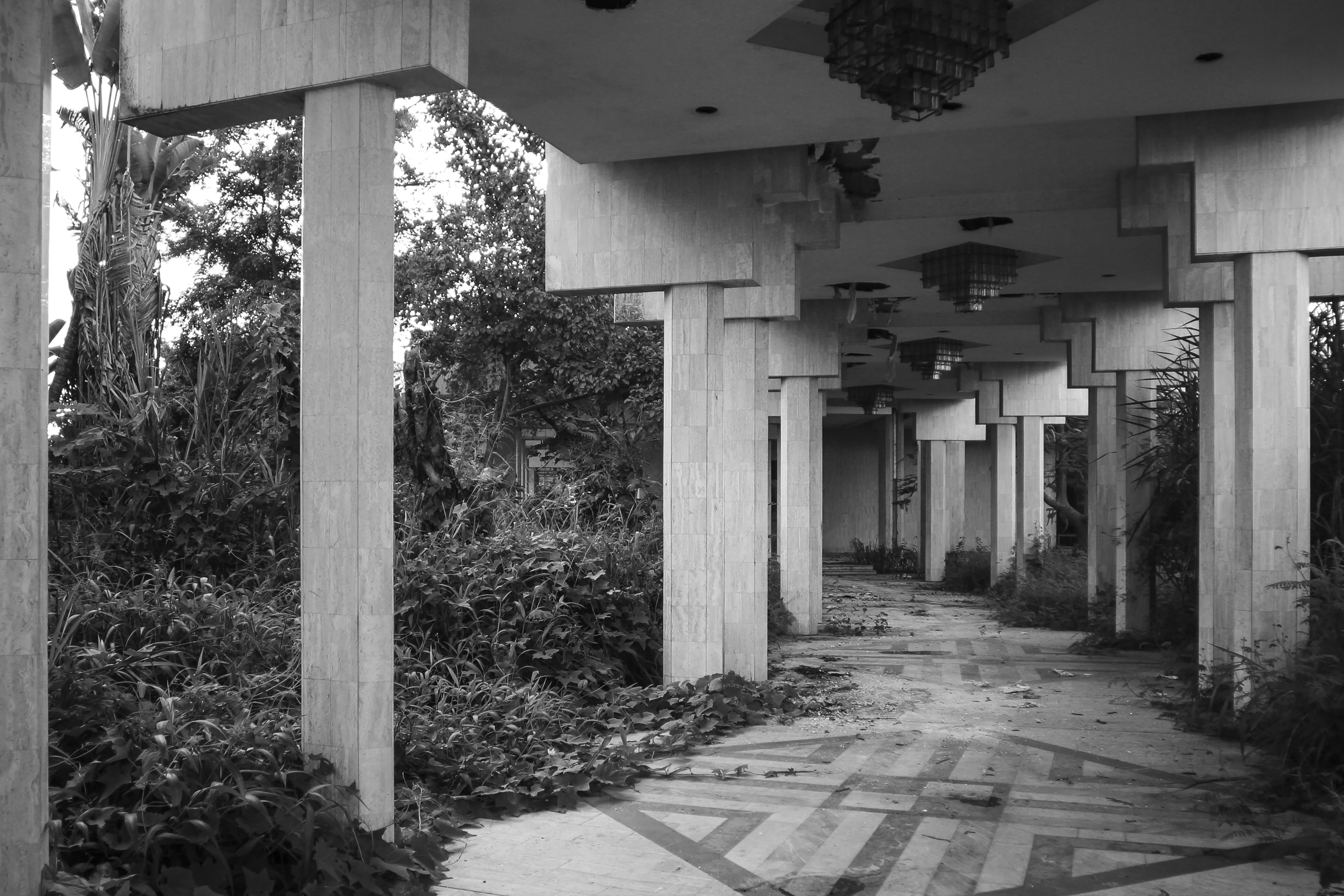  - Mobutu Sese Seko's palace at Gbadolite, Democratic Republic of Congo, 2003