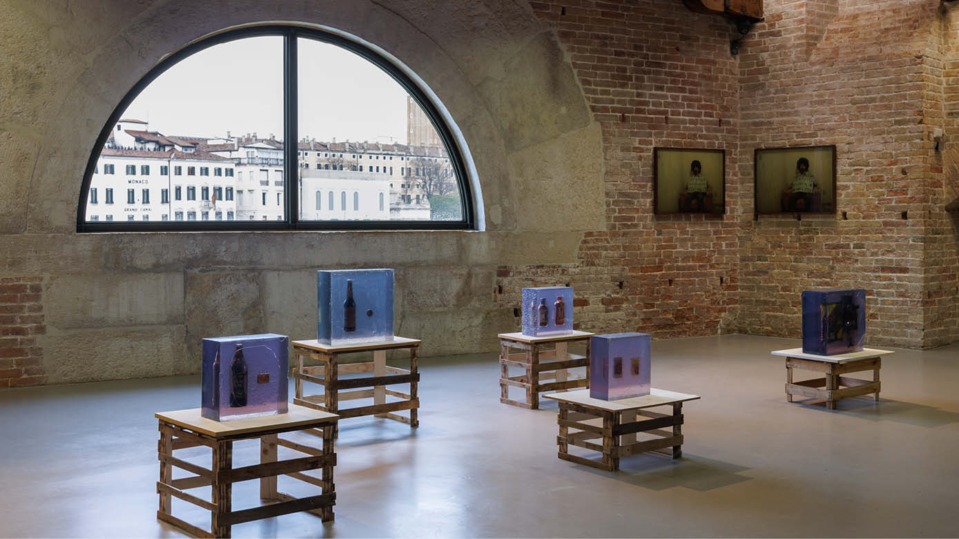 Alessia Baranello on Paulo Nazareth at Punta della Dogana