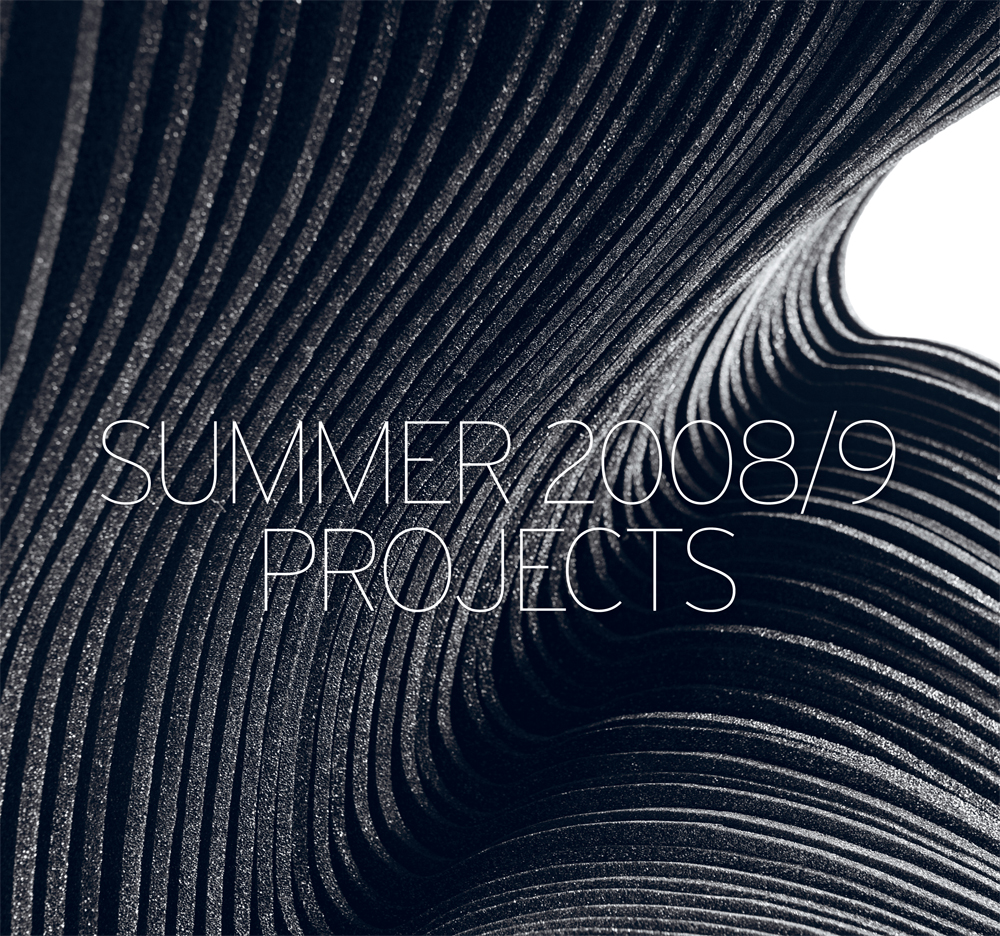 Summer 2008/9: Projects