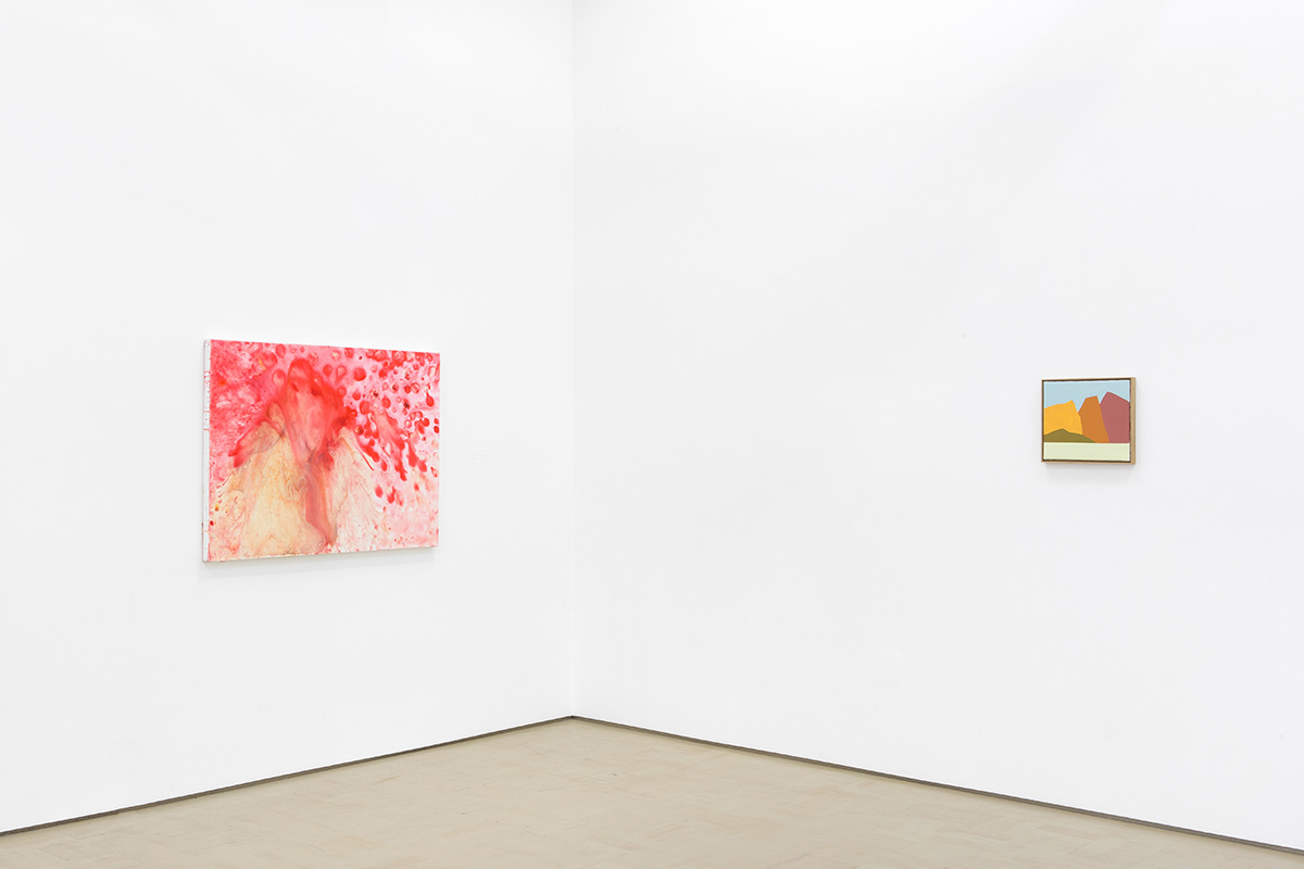 20.03 Installation view with works by Penny Siopis and Etel Adnan