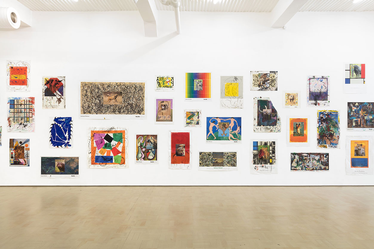 Installation view, Modern Painting (Museum Posters)