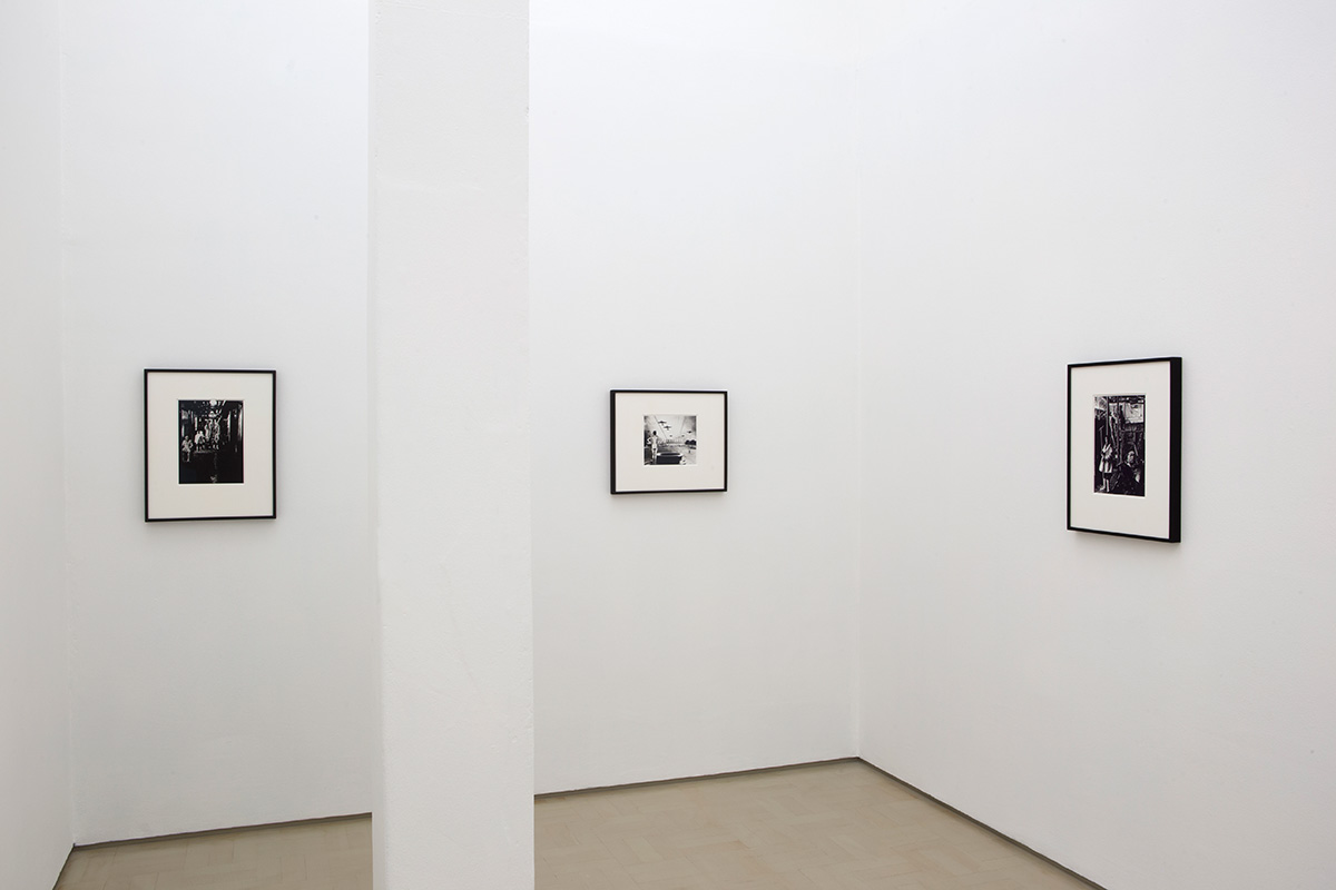 Installation view of photomontages by Jane Alexander, Stevenson, Cape Town