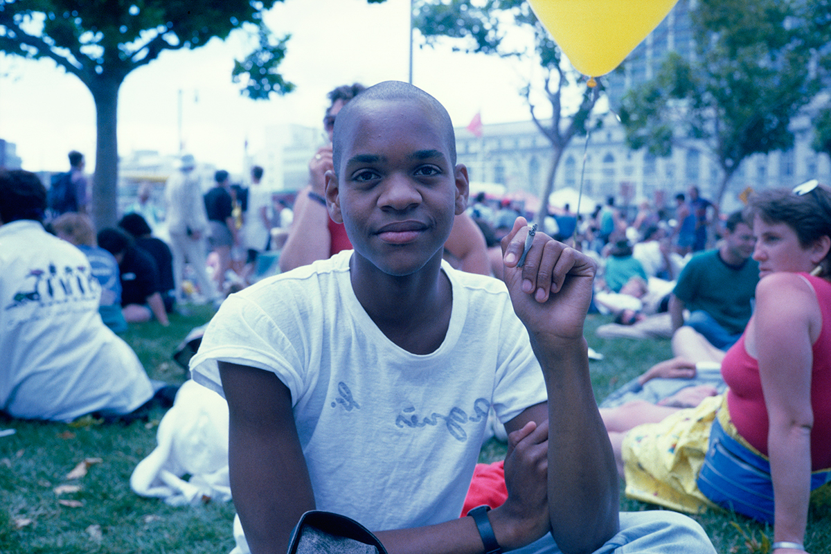 Lyle Ashton Harris - Lyle, Gay Pride Parade, San Francisco, 1989, 2015
