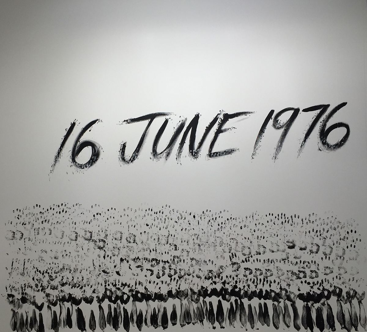 Robin Rhode's impromptu memorial to the Soweto Uprising, 16 June 1976