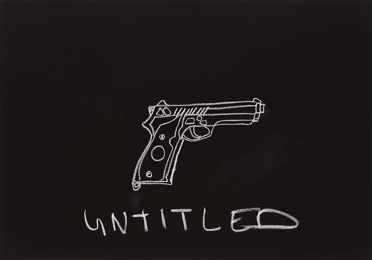 Robin Rhode - Gun Drawings, 2004