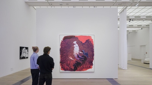 Portia Zvavahera at the Draiflessen Collection