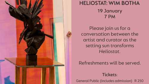 Heliostat closing at the Norval Foundation