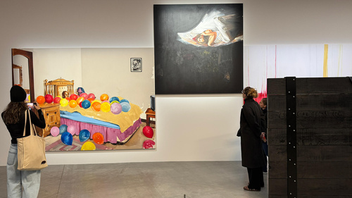 Meleko Mokgosi at Palais de Tokyo