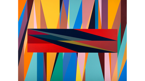 Odili Donald Odita Third Sun 