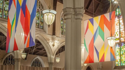 Odili Donald Odita at Broad Street Love