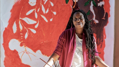 Portia Zvavahera in Rome