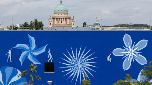 Robin Rhode in Potsdam