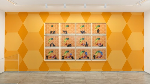 Robin Rhode at kamel mennour 2019