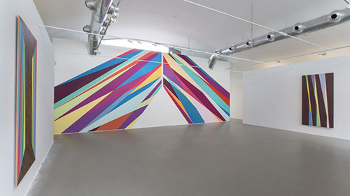 Odili Donald Odita solo exhibition in Milan