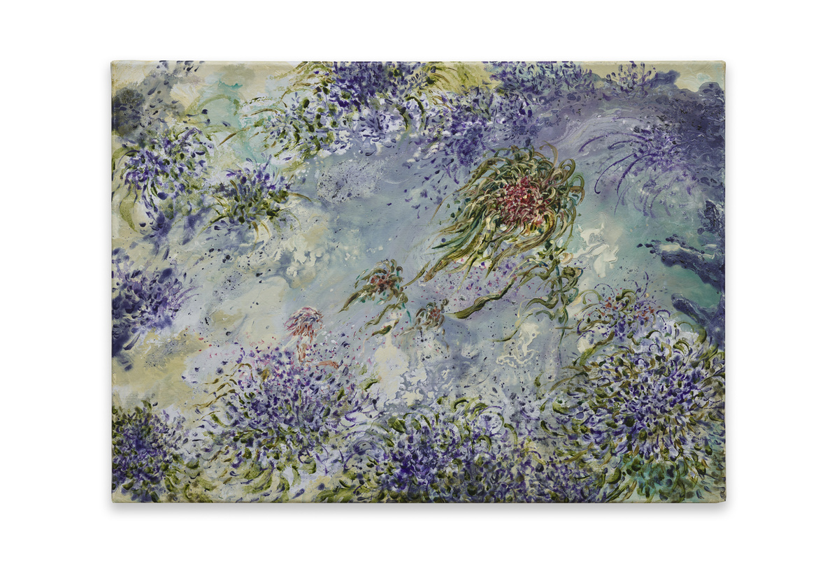  - Flowers on a Windy Day, 2024