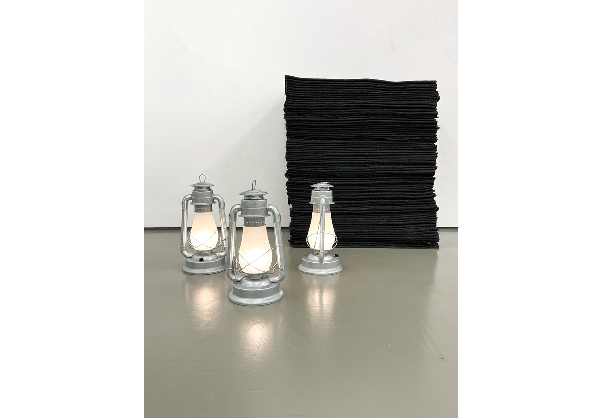 Meschac Gaba - Memorial for Drowned Refugee, 2016