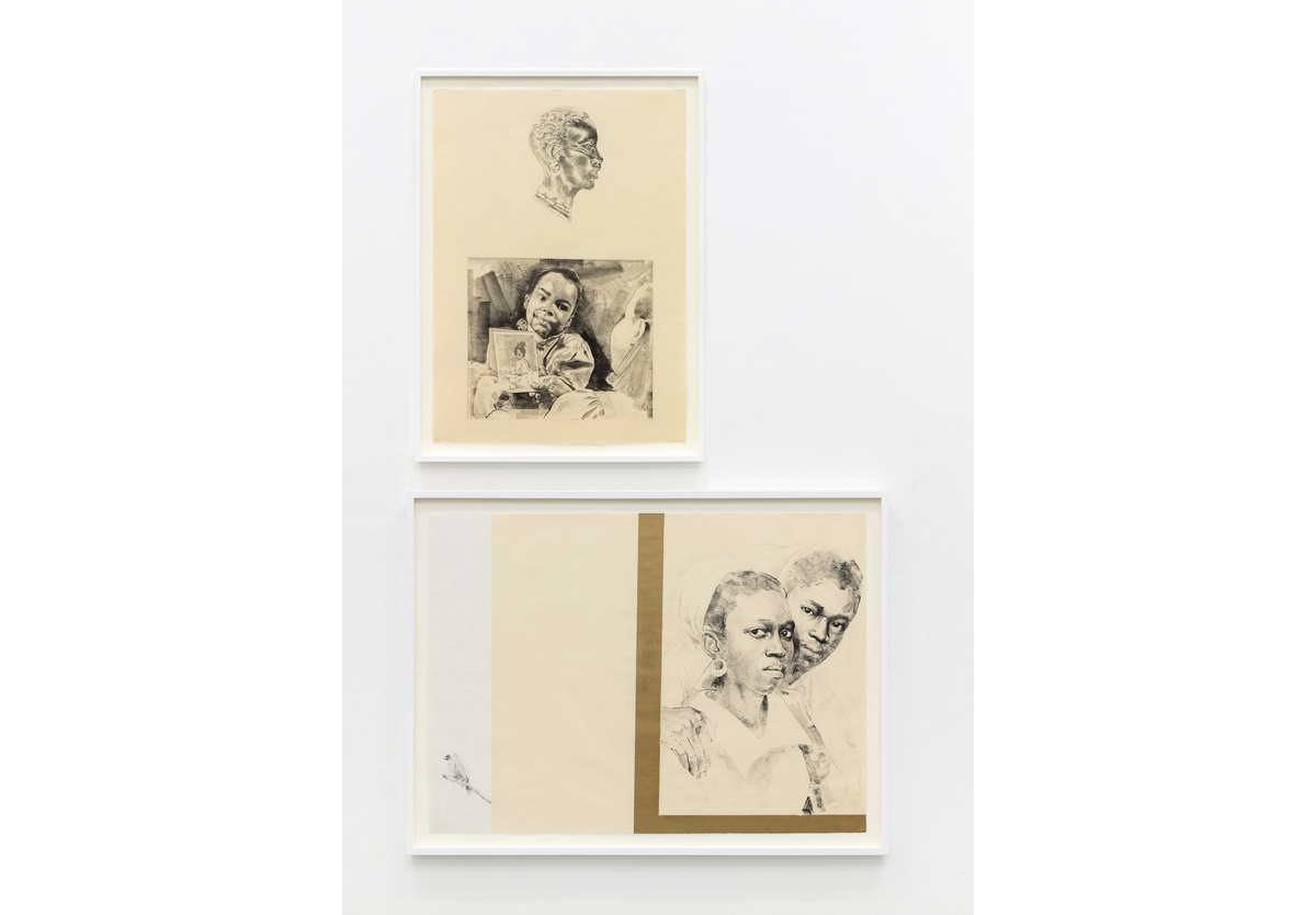 Meleko Mokgosi - Lover’s Discourse l, 2025