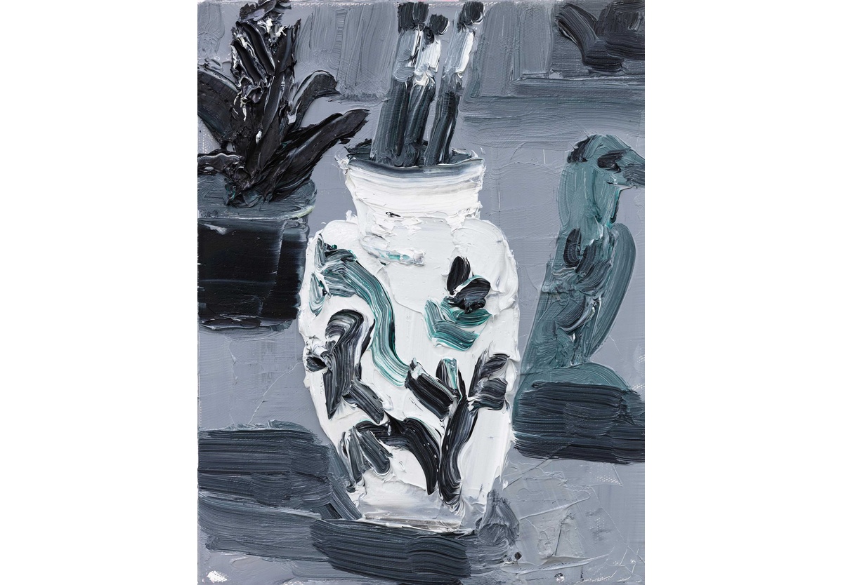  - Studio interior in monochrome, 2024