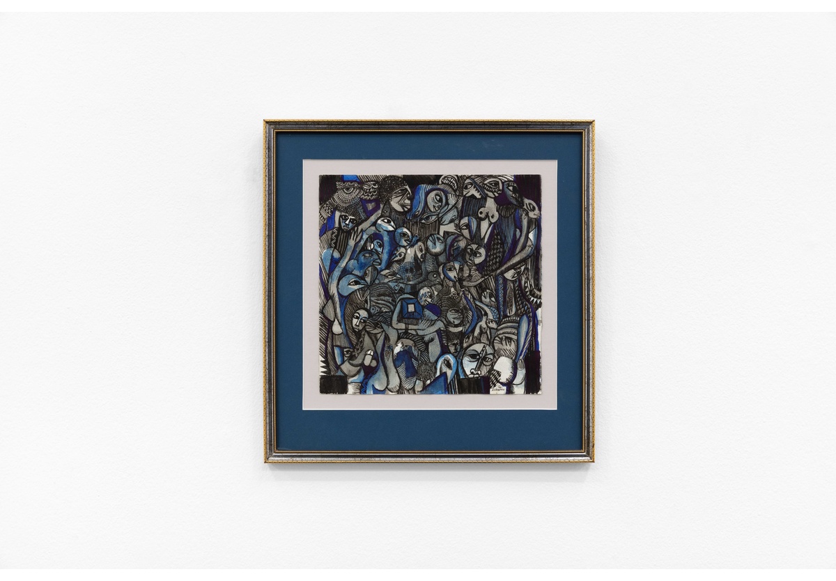 Malangatana Ngwenya - Figures, 1996