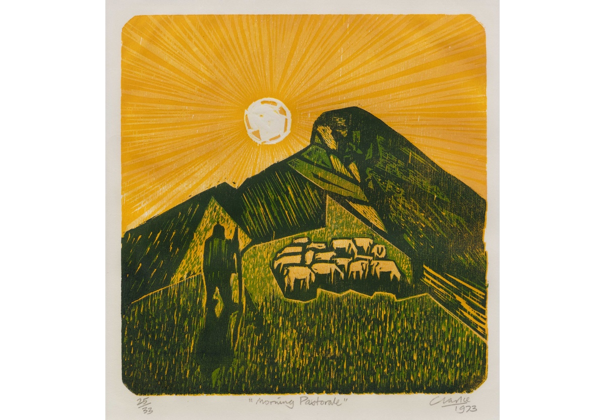 Peter Clarke - Morning Pastoral, 1973