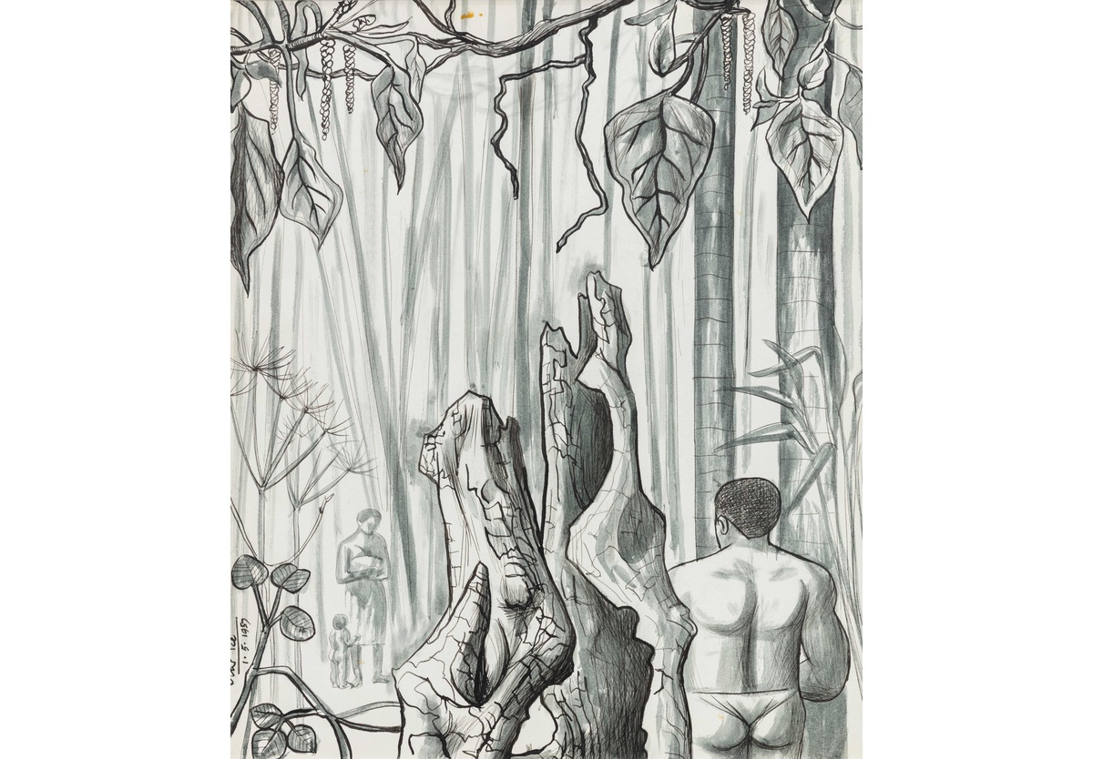 Peter Clarke - In the forest, 1957