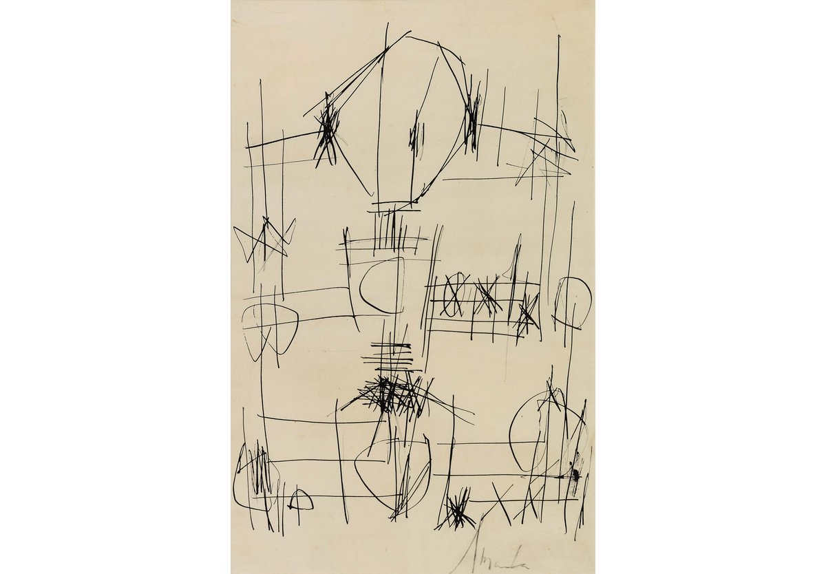 Ernest Mancoba - Untitled, undated
