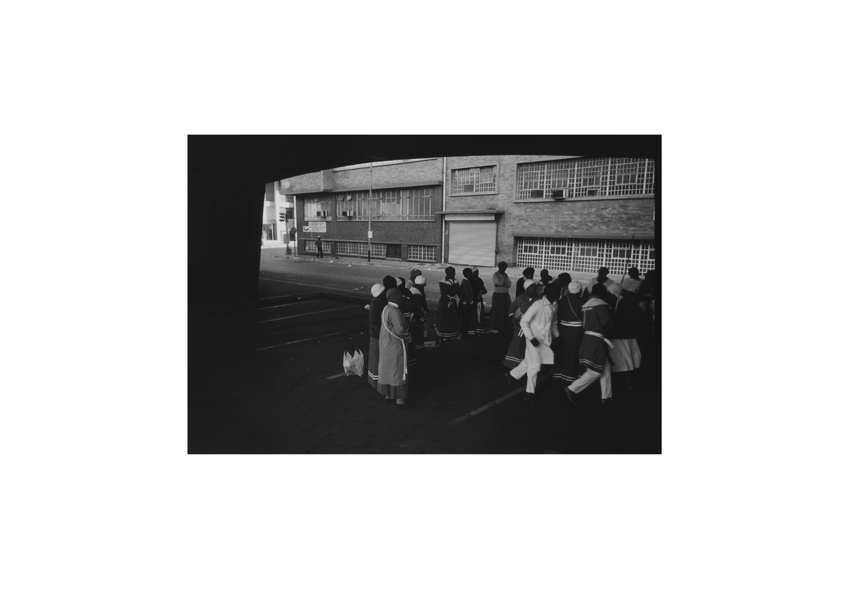 Santu Mofokeng - Doornfontein, Downtown, 1998