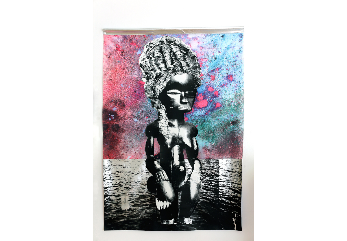 Raphaël Barontini - Futuristic Idole, 2016
