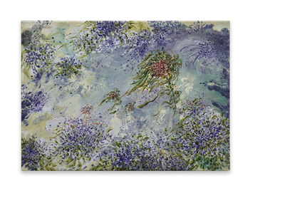 Flowers on a Windy Day