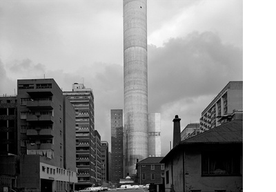 The Hillbrow Tower from Quartz Street, May 1975