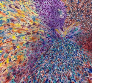 Flying Nymph with Butterflies