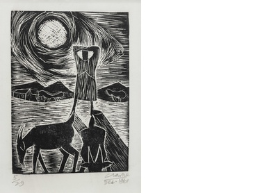 Goats grazing under the winter sun