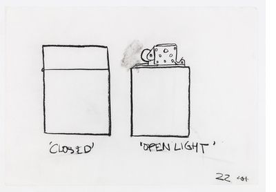 CLOSED/OPEN LIGHT