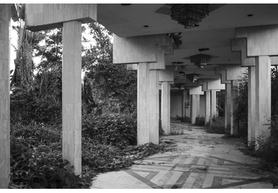 Mobutu Sese Seko's palace at Gbadolite, Democratic Republic of Congo