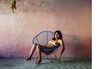 Reclining nude. Oaxaca de Juárez, 2018