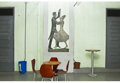 Untitled (from the series Em Curso, Bar area, Nacional cine Teatro, Luanda, Angola)