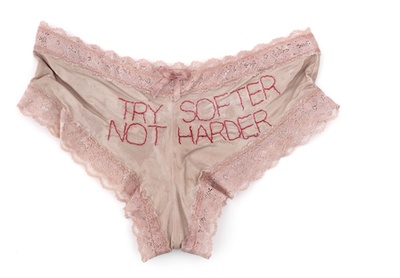 Try softer not harder
