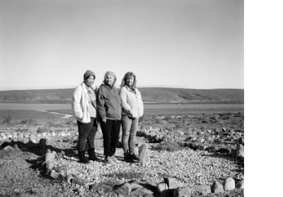 Molly Cloete, Aletta Goliath and Suzanne du Plessis at Labyrinth of Memories, Papendorp