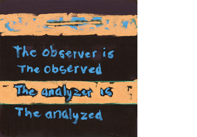 The observer is the observed The analyzer is the analyzed