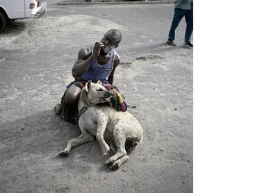 Abdullahi Mohammed with Mainasara, Lagos, Nigeria, 2007