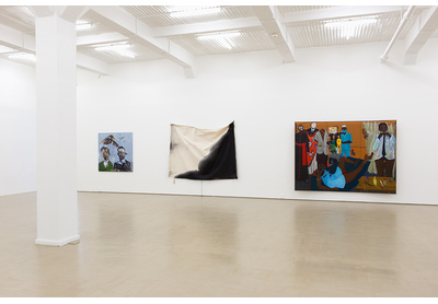 25.03 Installation view with works by Breyten Breytenbach, Alexandra Karakashian and Richard Mudariki