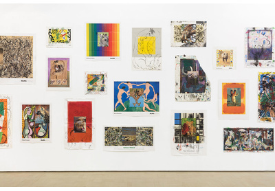 Installation view, Modern Painting (Museum Posters)